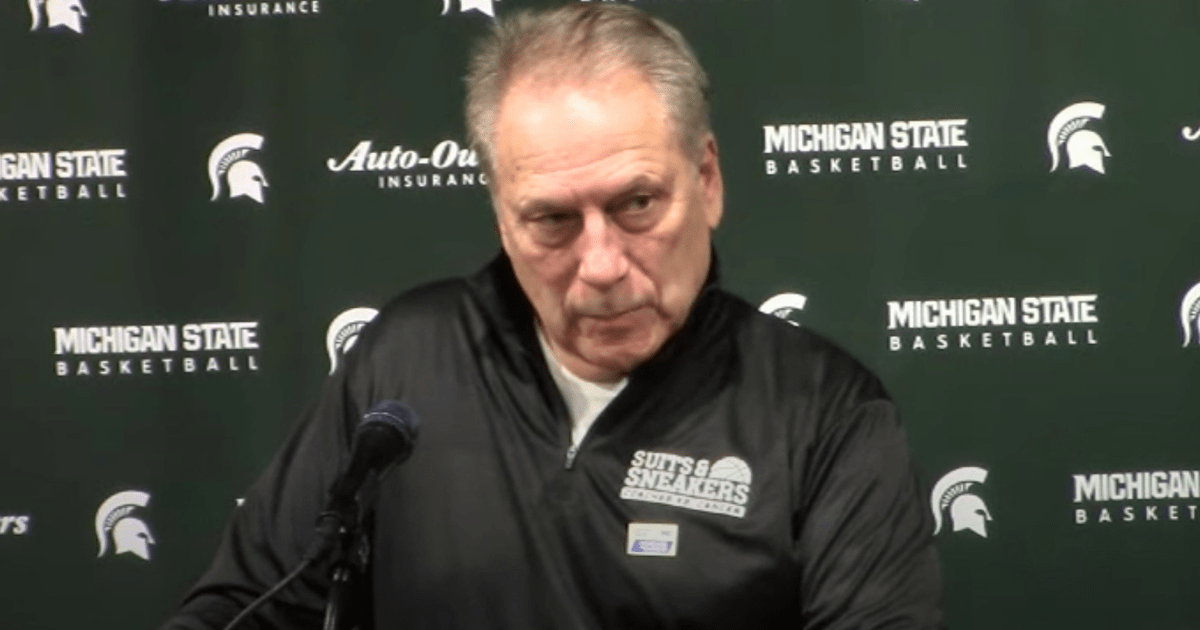 Michigan State coach Tom Izzo with praise for Iowa and Malik Hall