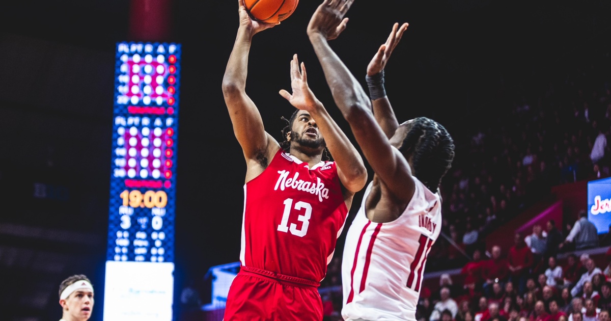 Nebraska Basketball Huskers stun Rutgers 8272