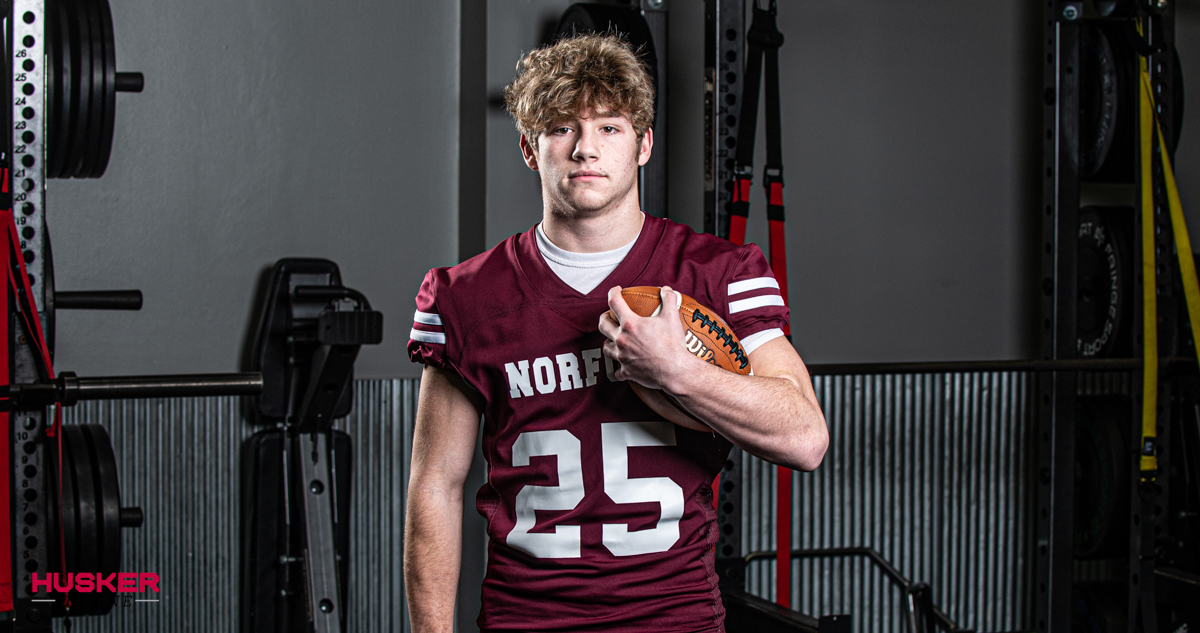 Norfolk athlete Rowdy Bauer says playing for Nebraska was always his dream