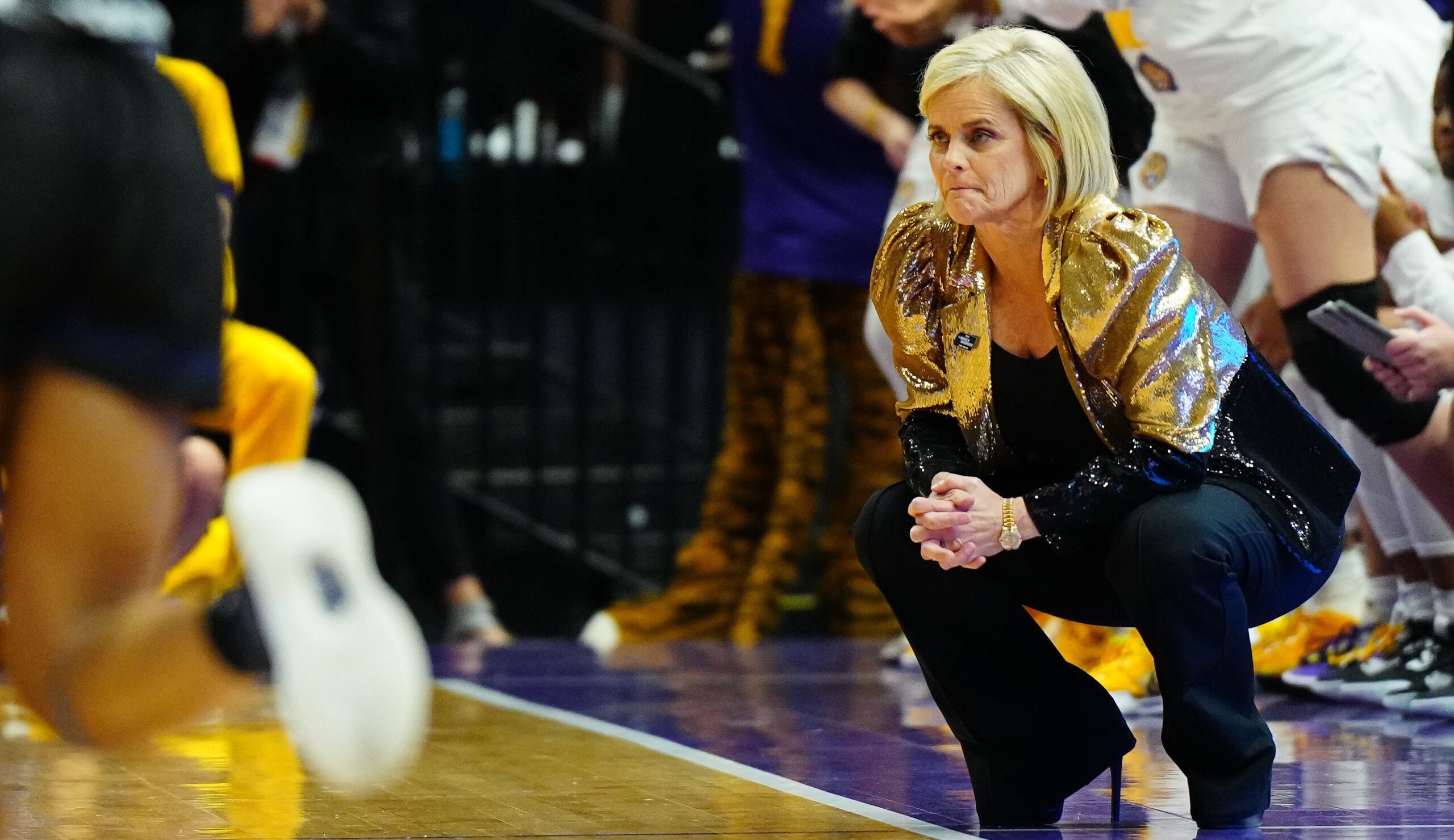 Q and A Kim Mulkey on LSU knocking out Michigan On3