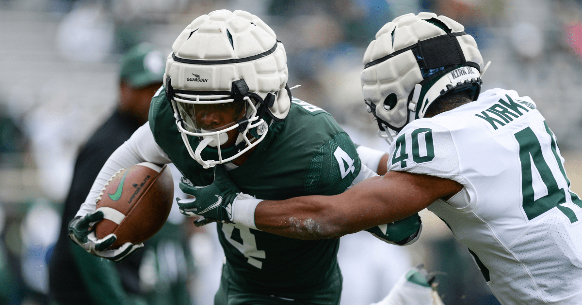 Michigan State safety A.J. Kirk enters transfer portal