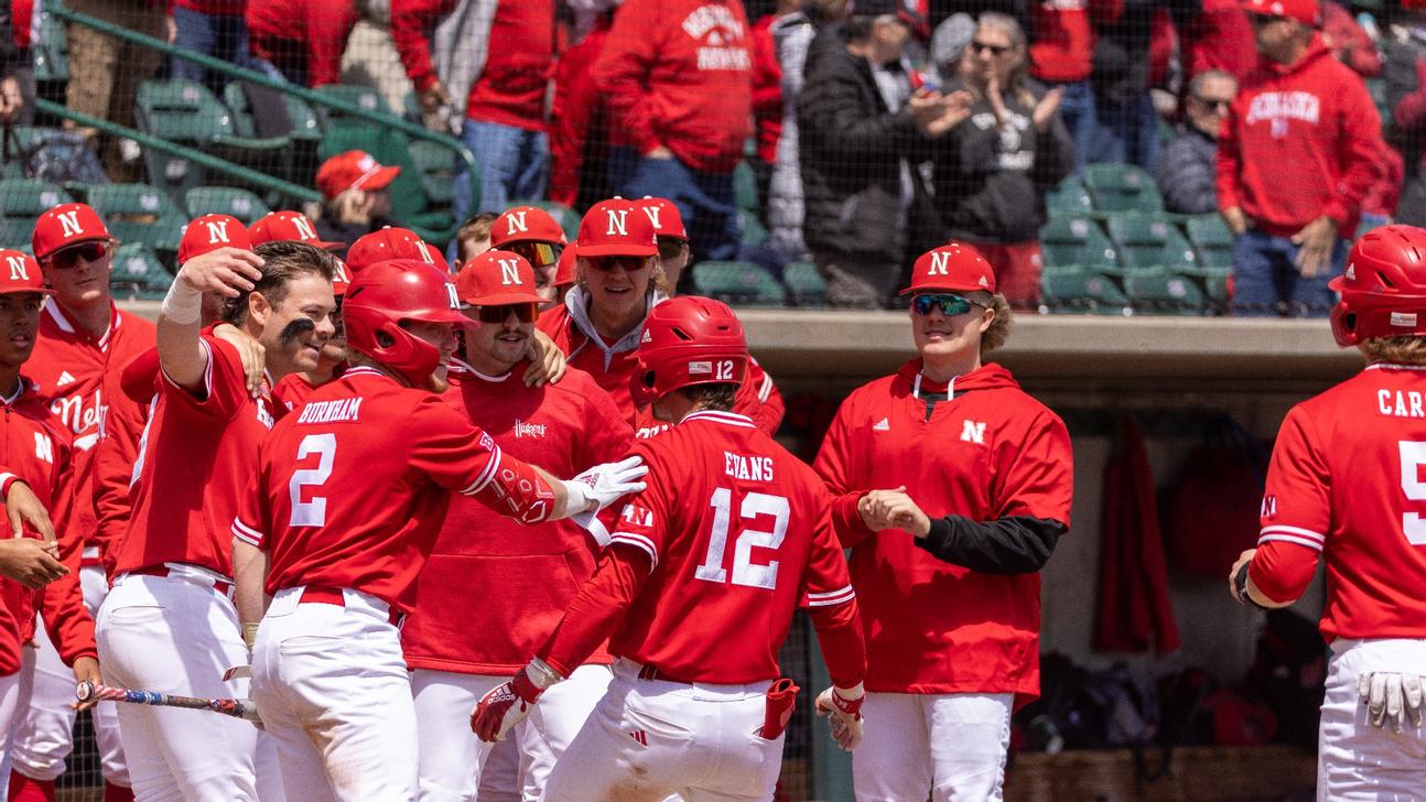 Nebraska baseball sweeps Penn State in final home series