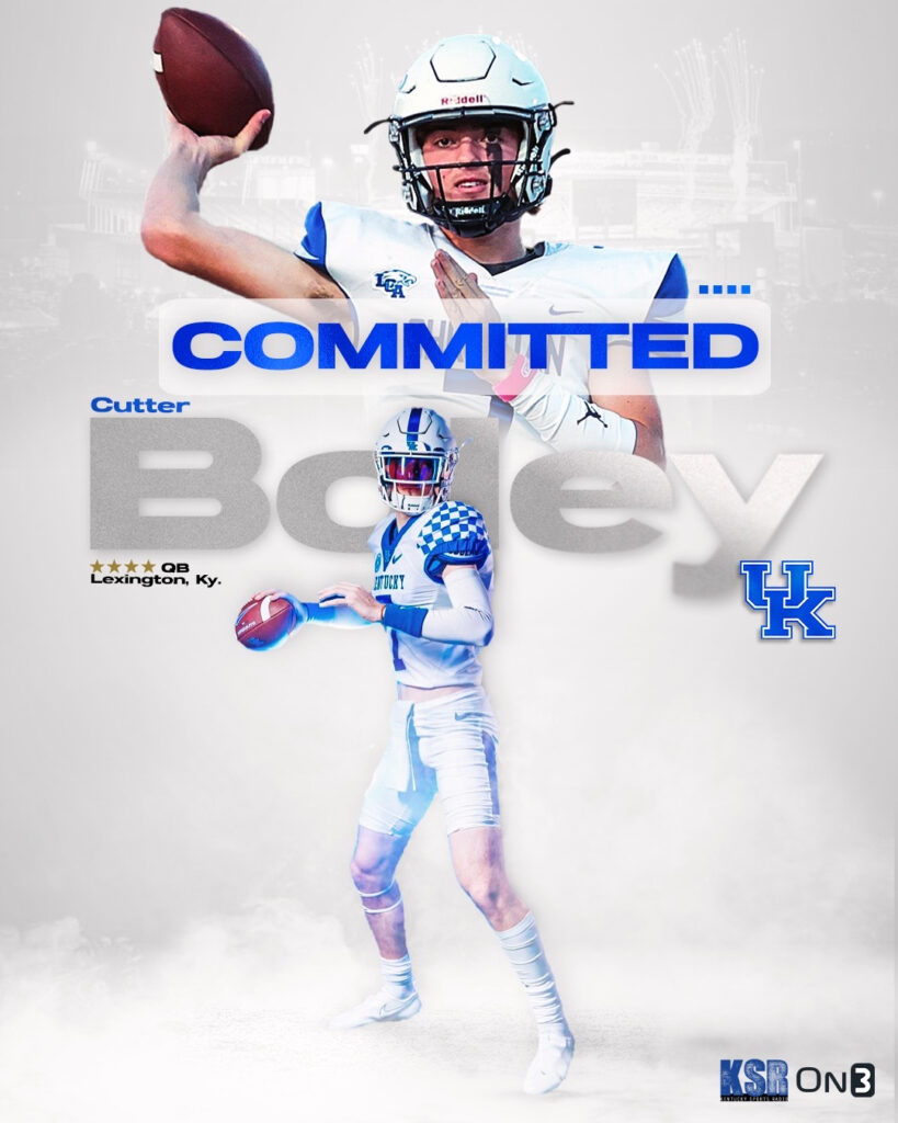 Cutter Boley Commits to Kentucky, Reclassifying to 2024