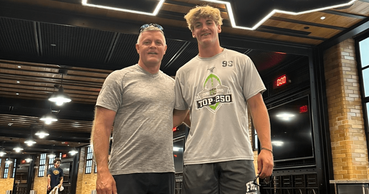 2025 LB Maxwell Richardson recaps Notre Dame Irish Invasion