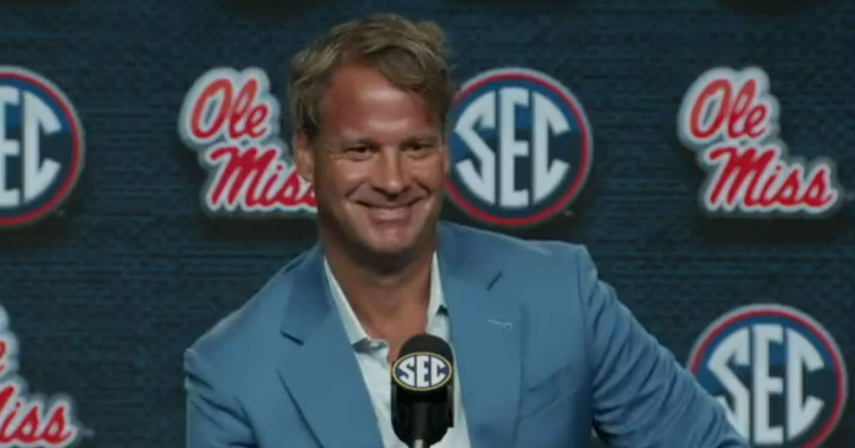 Lane Kiffin has hilarious interaction with TV reporter lookalike On3