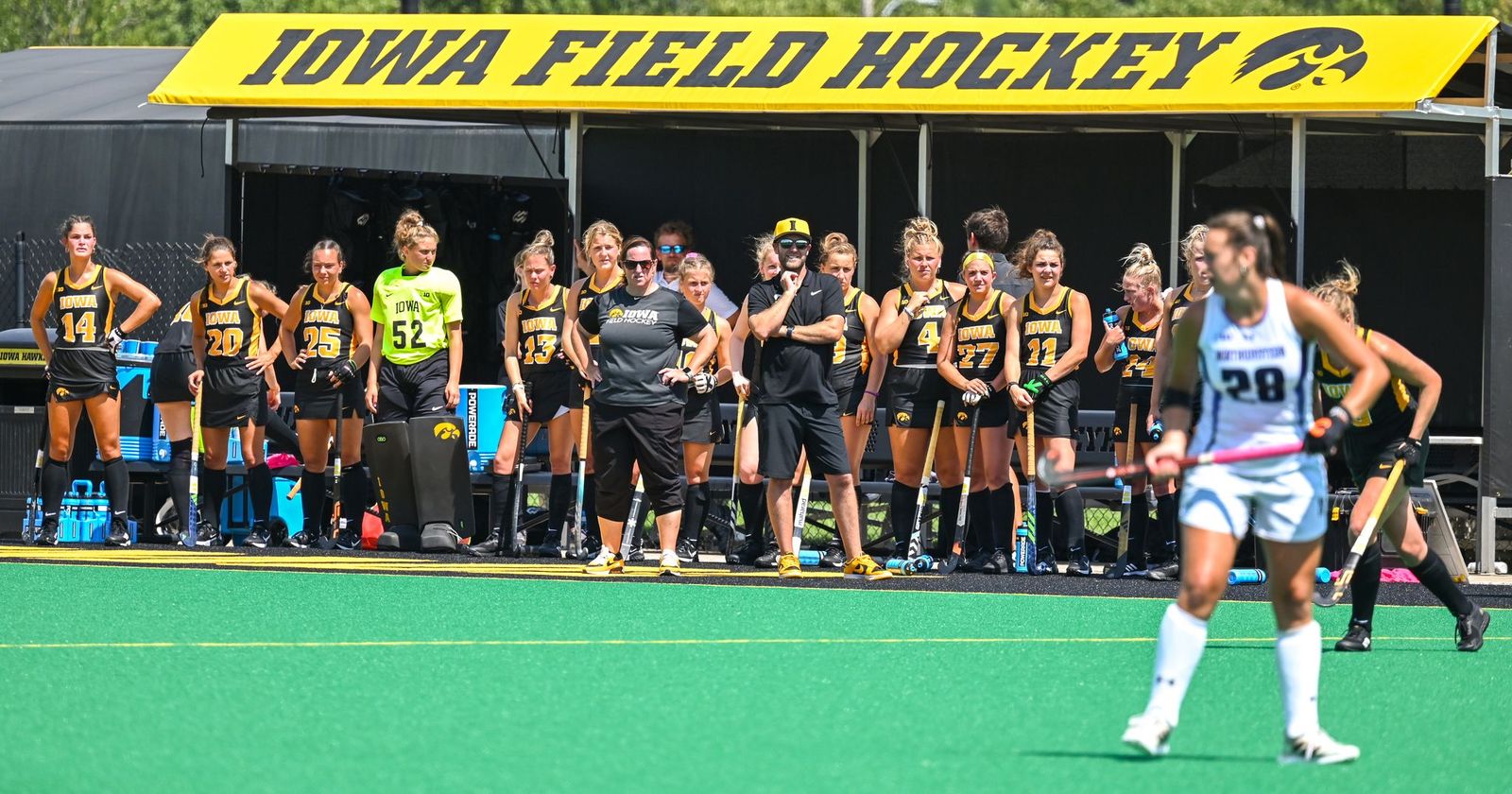 Iowa Field Hockey Practice/Northwestern Exhibition Photo Gallery