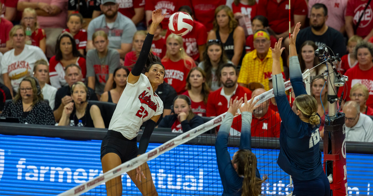 Nebraska sweeps SMU to win Ameritas Players Challenge