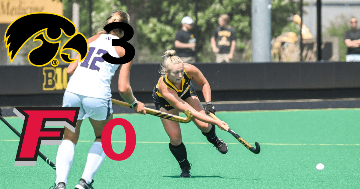 7 Iowa Field Hockey blanks Fairfield to stay unbeaten