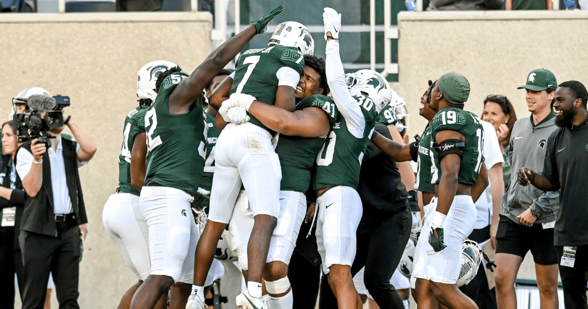 Michigan State WR Antonio Gates, Jr. breaks through vs Richmond