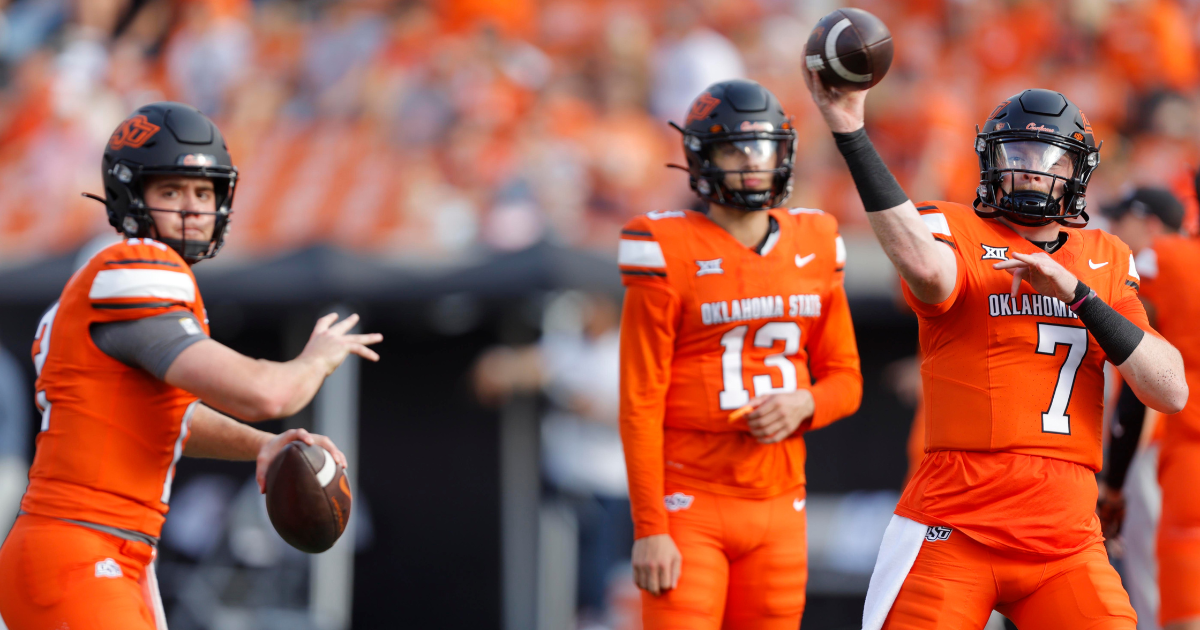 Oklahoma State transfer QB Gunnar Gundy commits to Ohio Bobcats On3