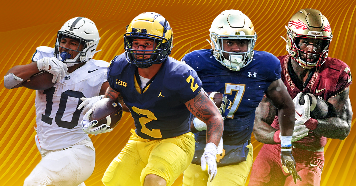 Top 25 Rb Rankings Entering Week 4 Of College Football