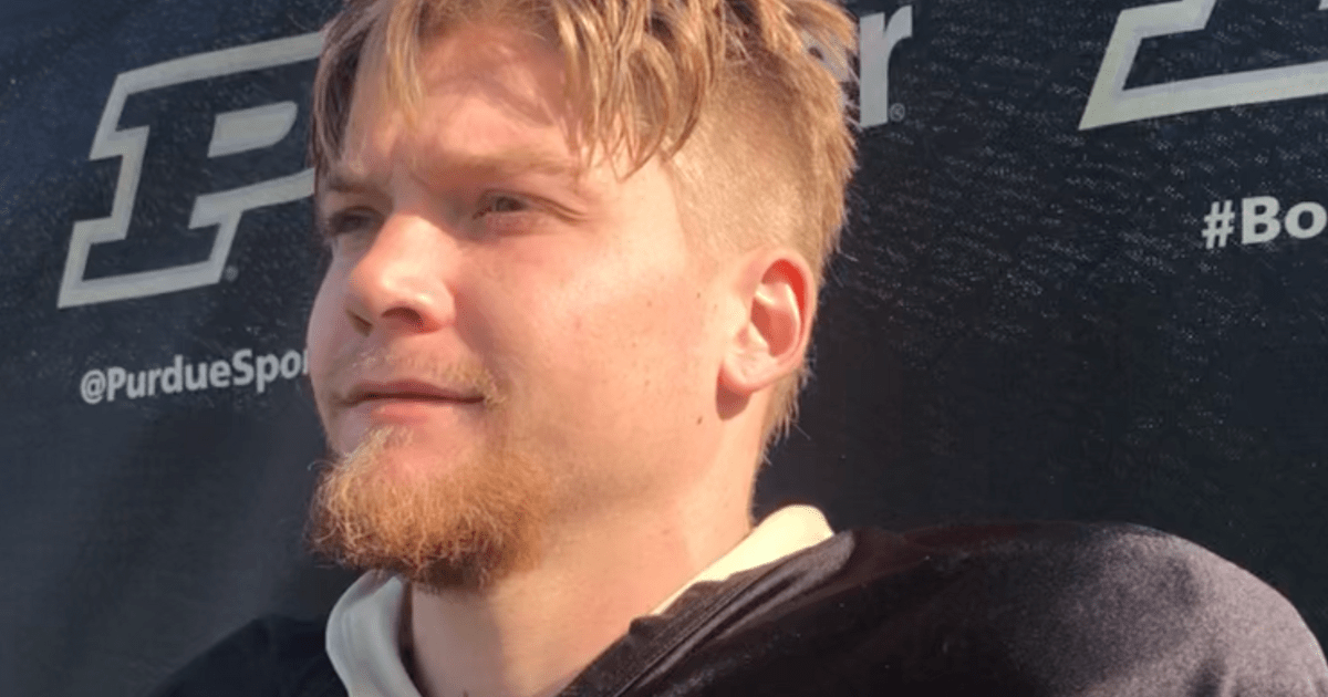 Purdue TE Garrett Miller still seeks groove following 2022 knee injury