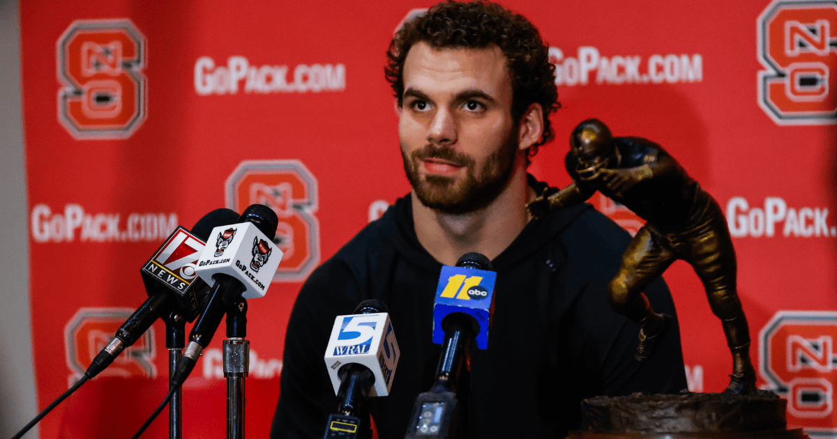 How NC State LB Payton Wilson was surprised with Butkus Award