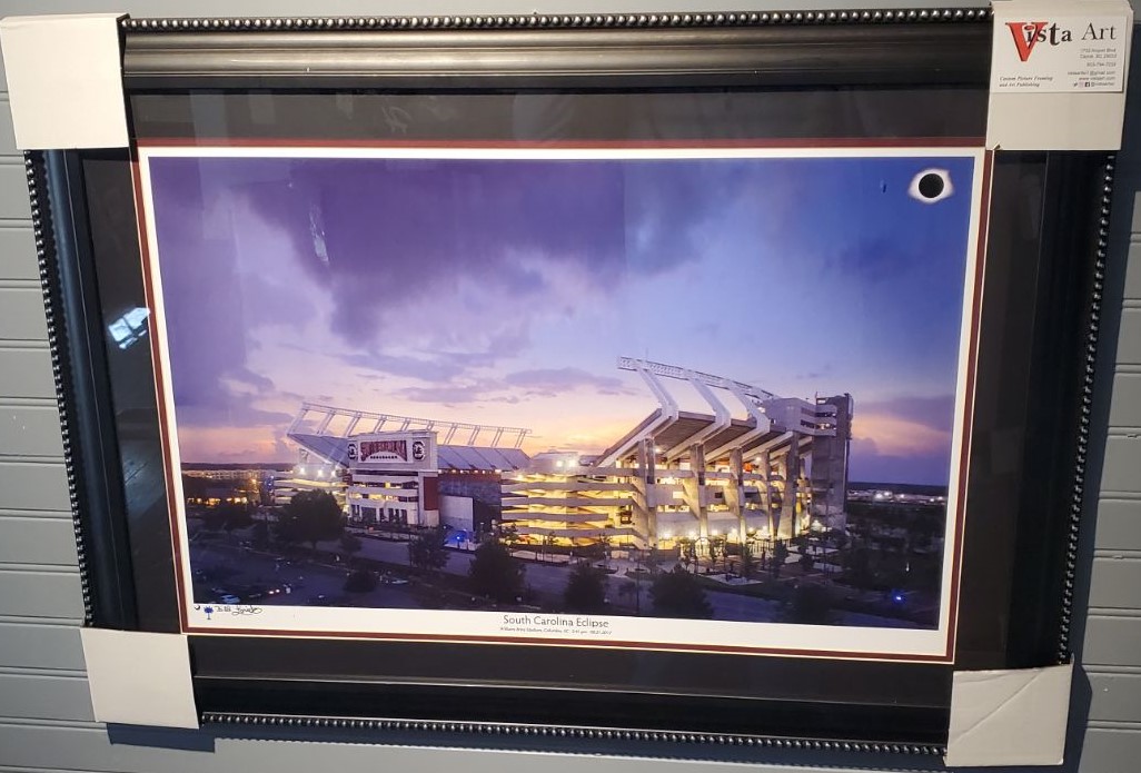 Win a framed print of WilliamsBrice Stadium from Vista Art, GamecockCentral
