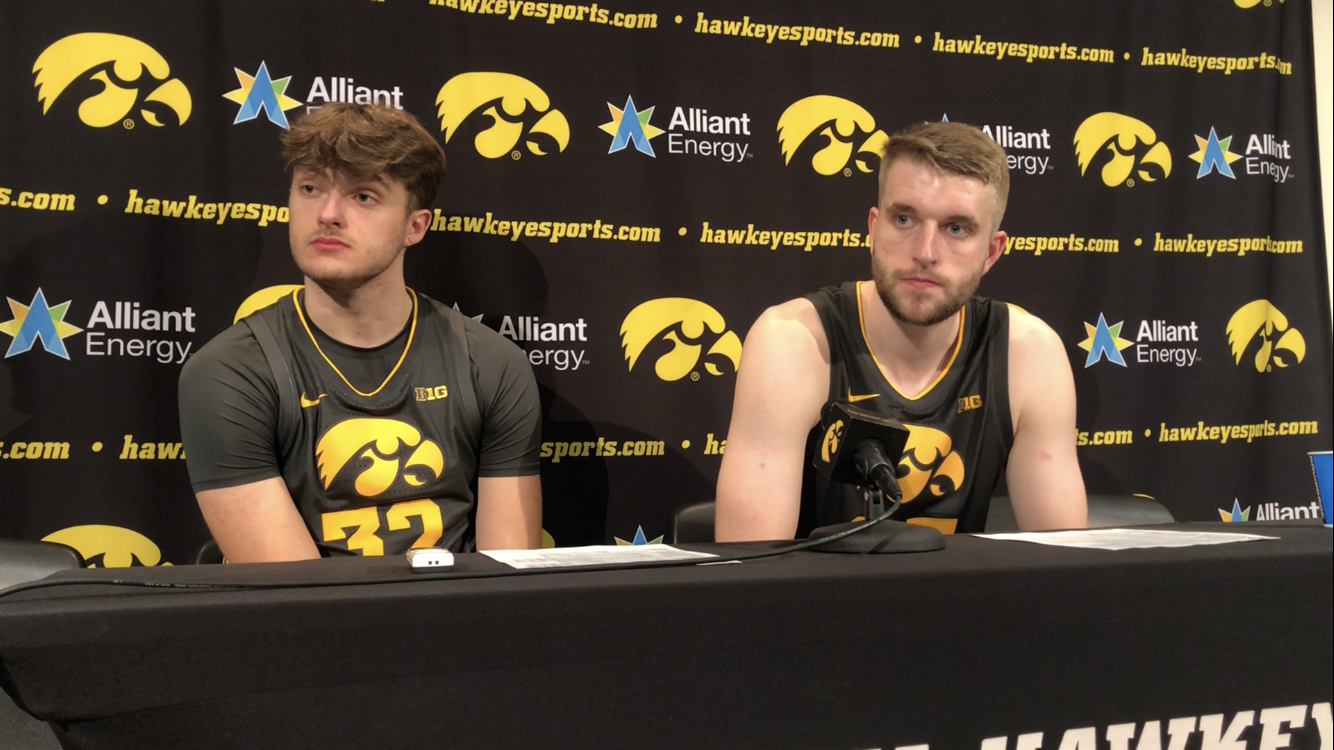 Hawkeyes discuss the win over Northern Illinois