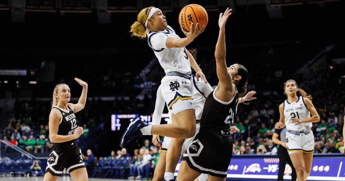 Hannah Hidalgo sets Notre Dame record for Rookie of the Week titles