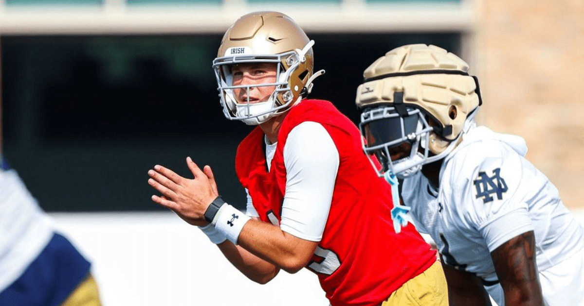 ‘A ton of advantages’ How Riley Leonard helps the Notre Dame offensive