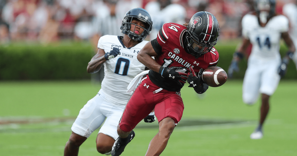Jared Brown injury update Latest on South Carolina WR vs. Texas A&M on