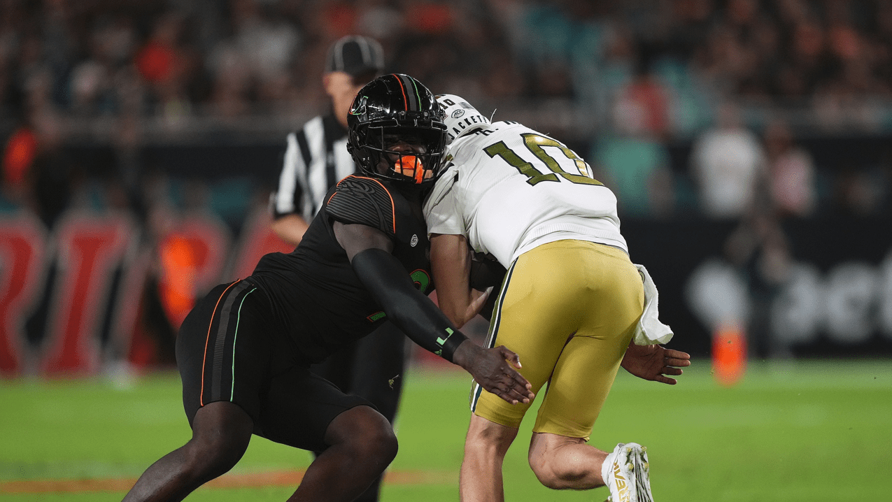 Miami Hurricanes vs. Tech game highlights