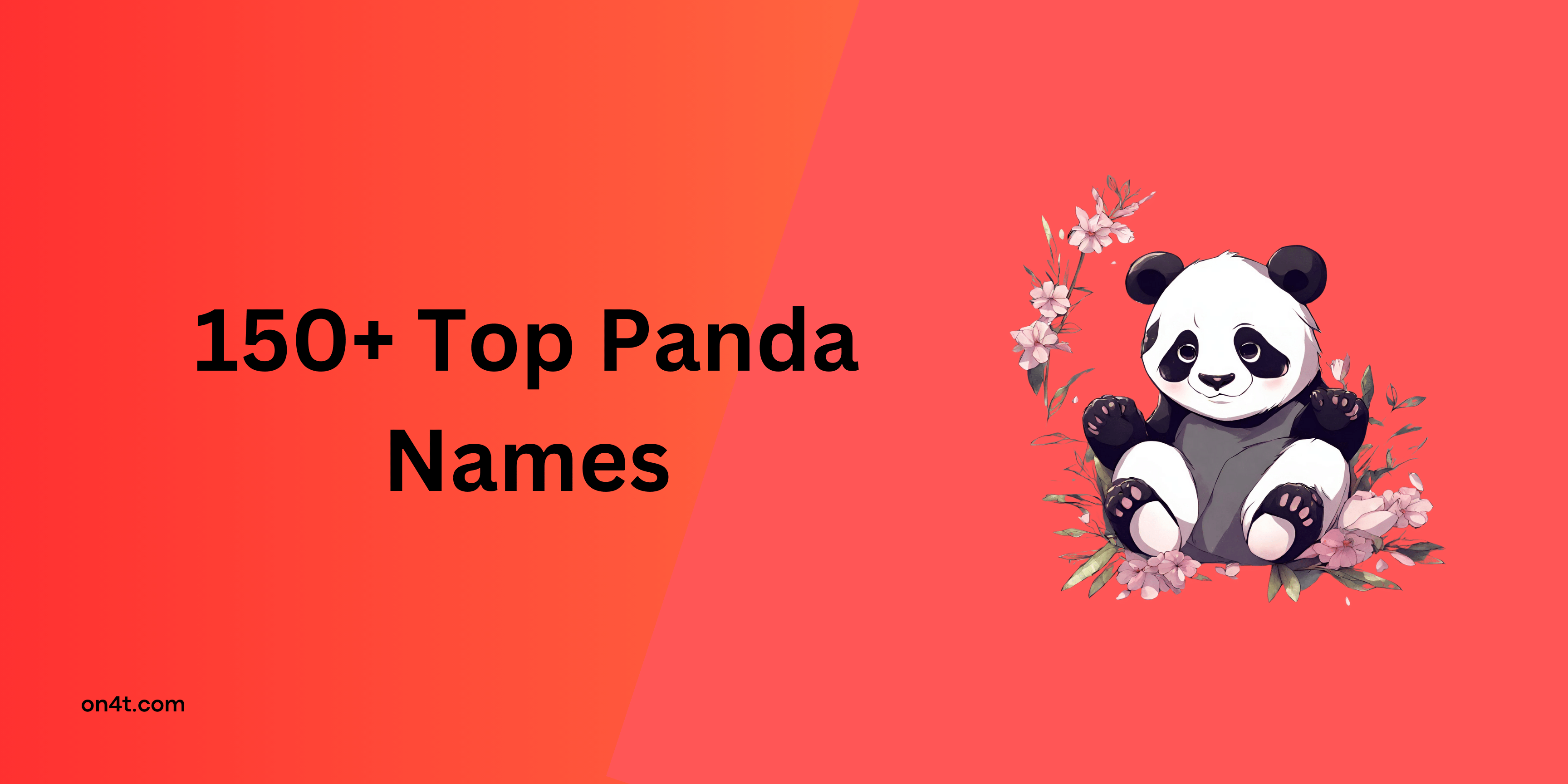 150+ Top Panda Names