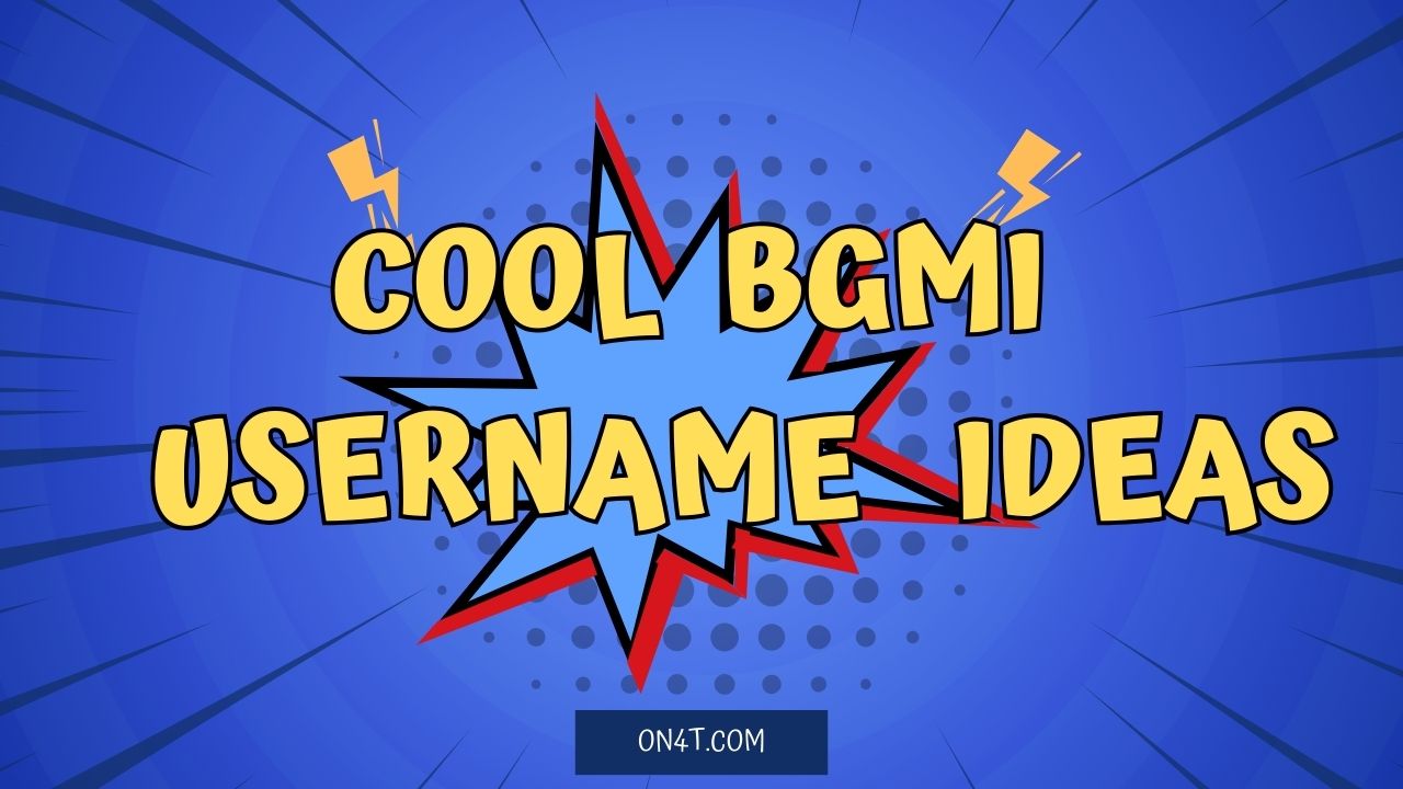 200+ Cool BGMI Username ideas that set you apart.