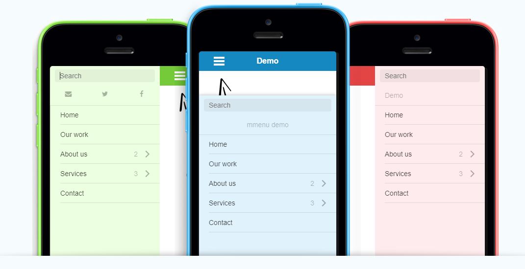 20+ Responsive Modern jQuery Navigation Menus OnAirCode