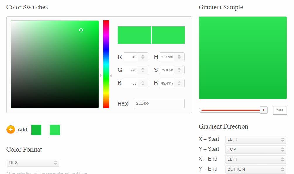 Ultimate CSS Gradient Code Generators OnAirCode