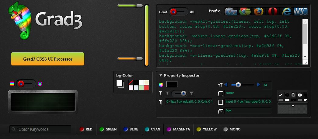Ultimate CSS Gradient Code Generators OnAirCode