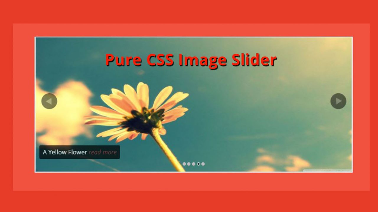 12+ Cool Pure CSS Image Slider - OnAirCode