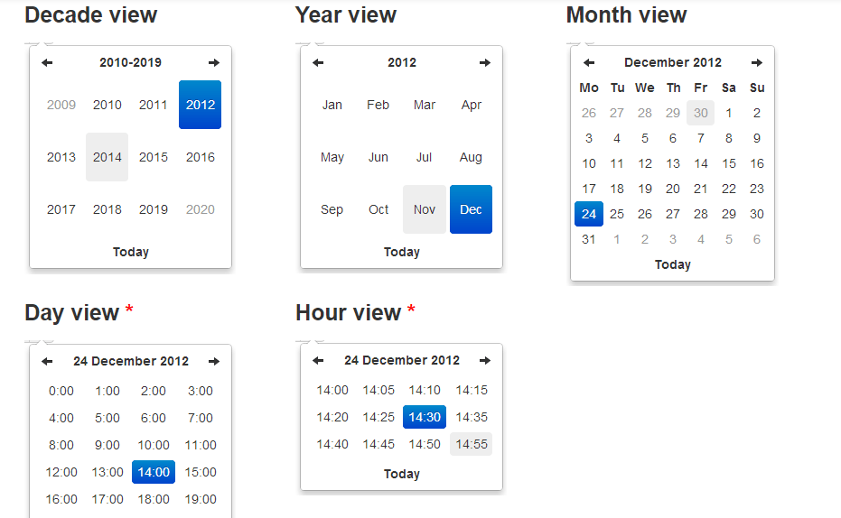 10+ Date Picker For Bootstrap OnAirCode