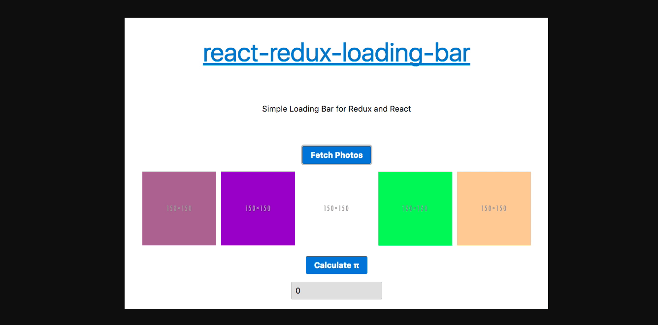 React Loader and Spinner Progress Bar Examples OnAirCode