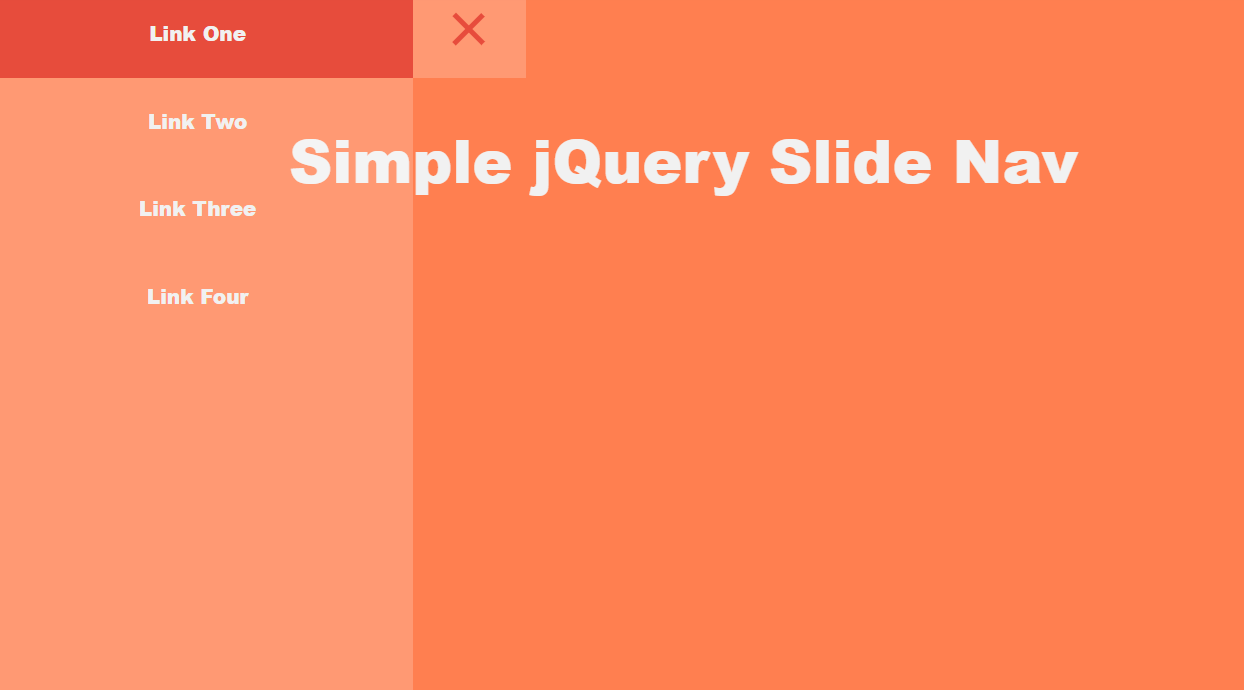 16 CSS Sliding Menu Examples (Slide Menu) OnAirCode