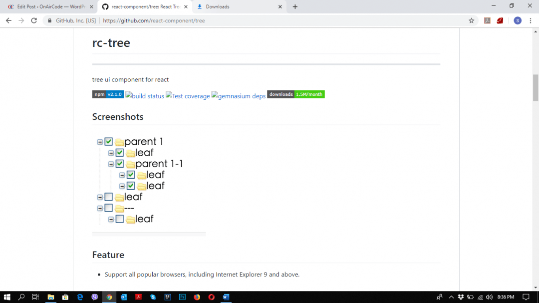 React Tree View Component Examples with Code OnAirCode