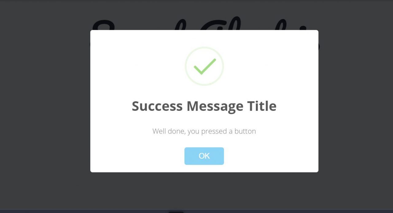 15+ JavaScript Alert Box Design Examples OnAirCode