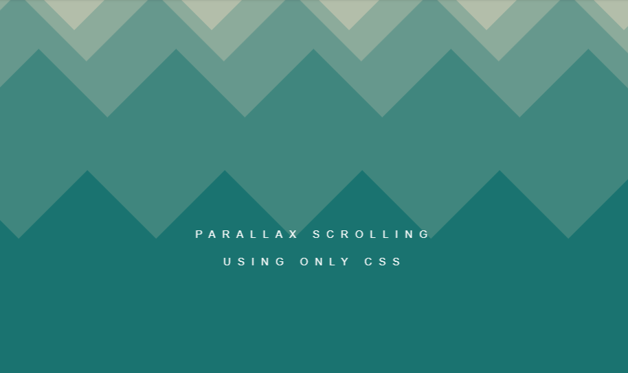 10+ Pure CSS Parallax Scrolling Effect OnAirCode