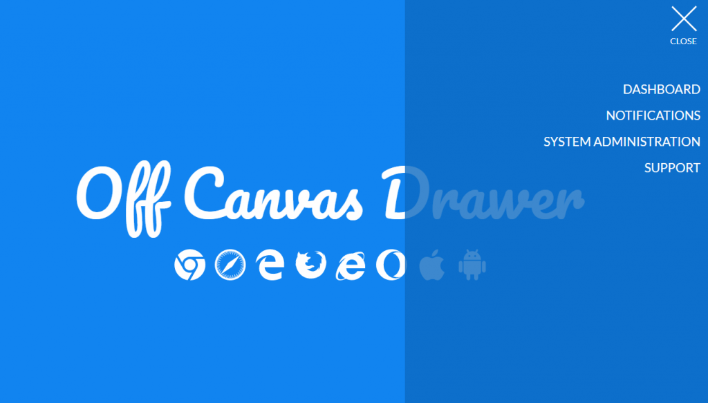 16 CSS Sliding Menu Examples (Slide Menu) OnAirCode
