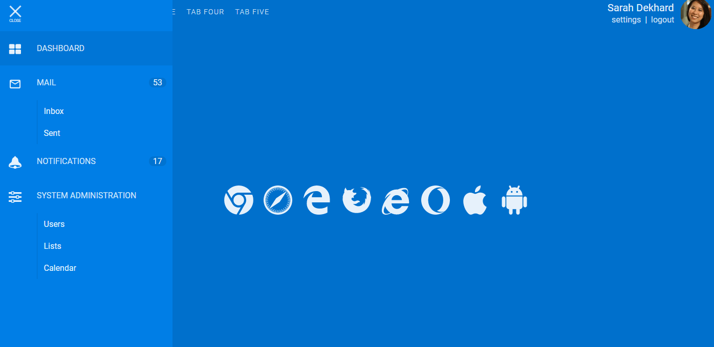 16 CSS Sliding Menu Examples (Slide Menu) OnAirCode