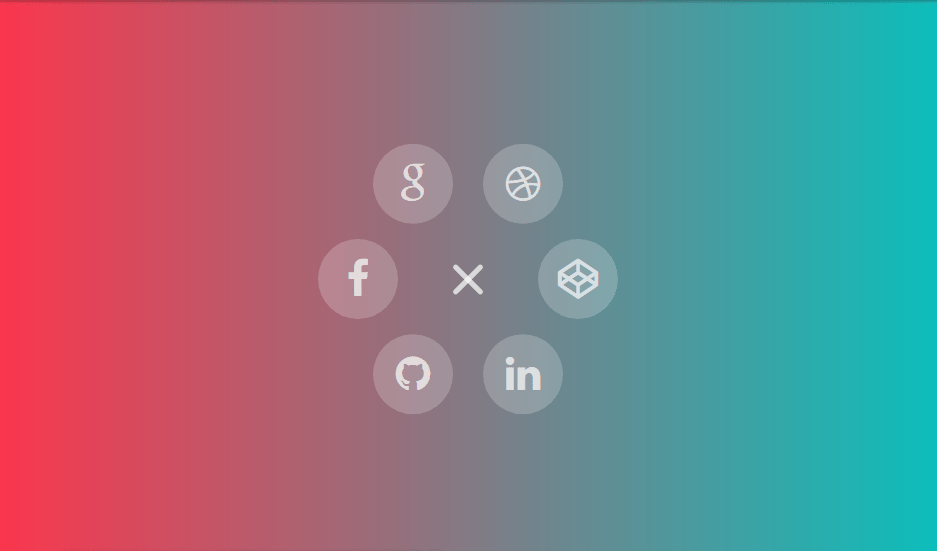 20 Amazing Css Circle Menu Examples Onaircode