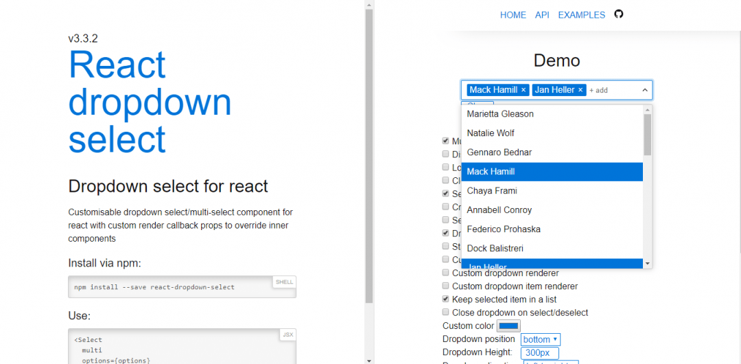 React Select Components Library OnAirCode