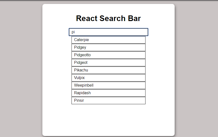 15+ Perfect React Search Component Examples OnAirCode