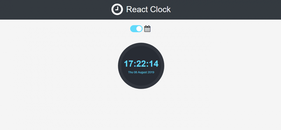 12+ React Clock Component Examples OnAirCode