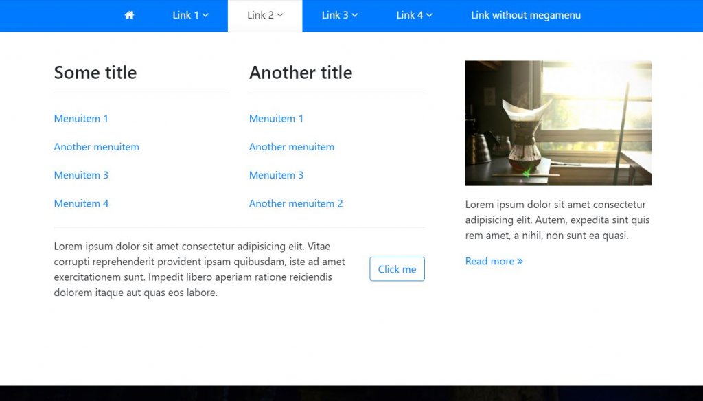 13+ Mega Menu CSS Examples Snippet OnAirCode