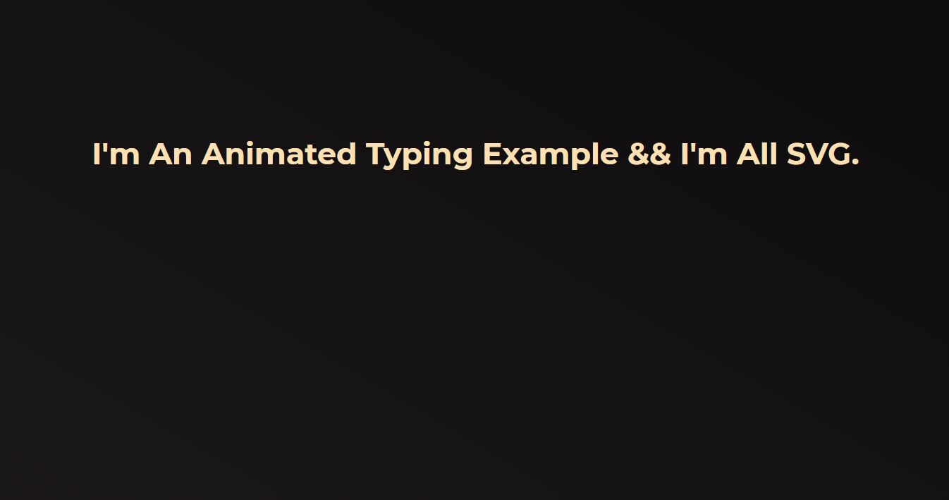 20+ Text Typing Effect CSS Animation Examples OnAirCode