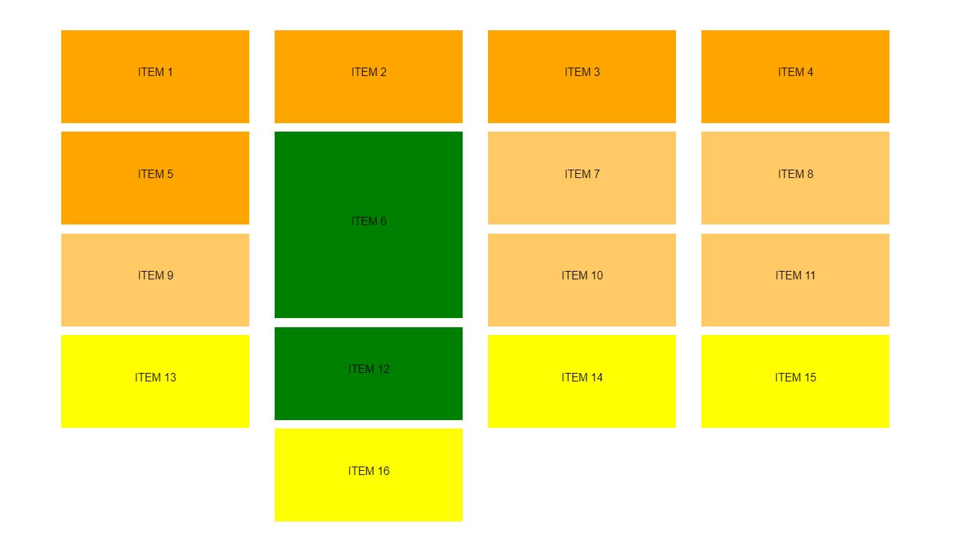 masonry test grid layout