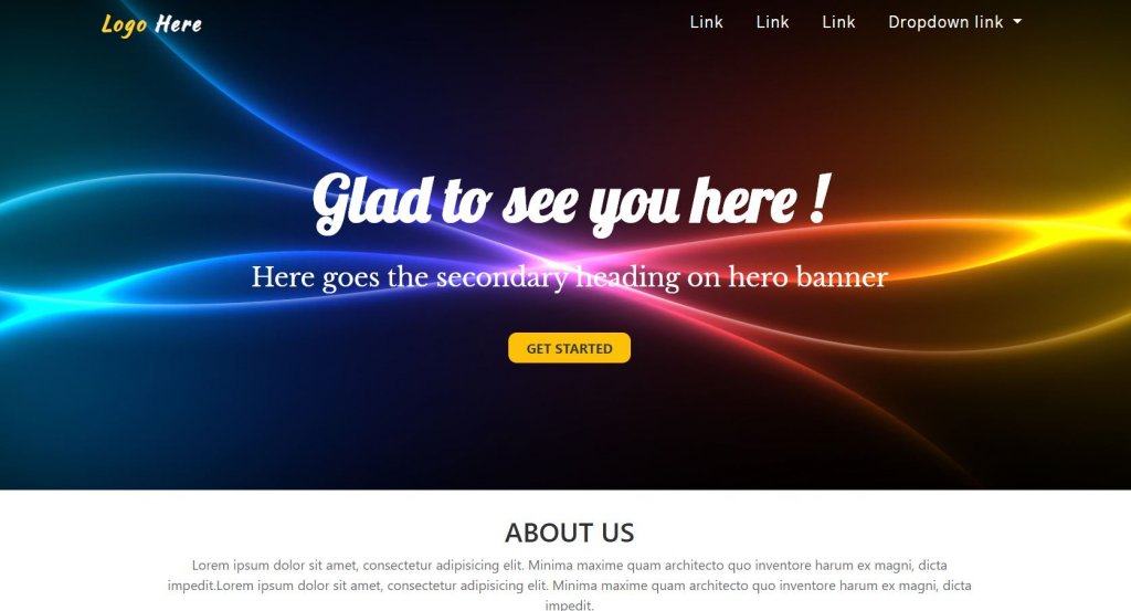 15+ Bootstrap Sticky Header Code Examples OnAirCode