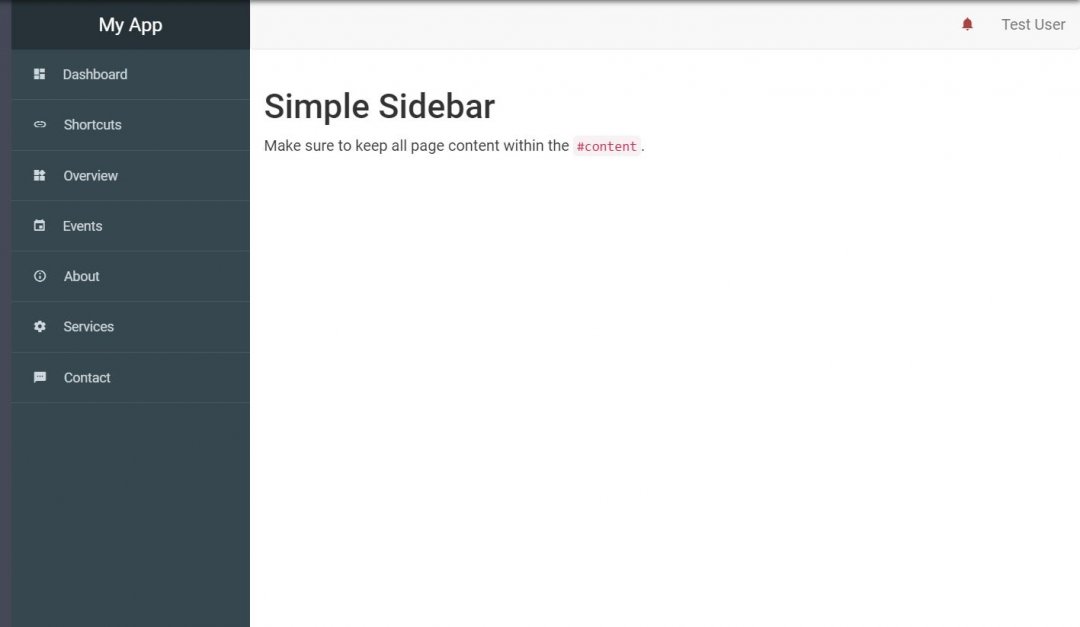23+ Bootstrap Sidebar Awesome Examples OnAirCode