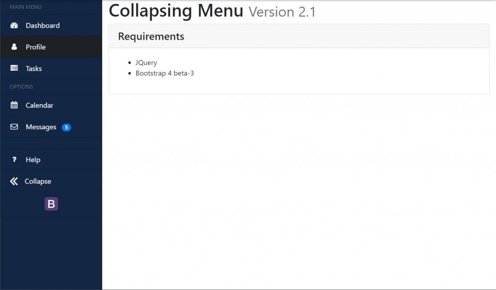 23+ Bootstrap Sidebar Awesome Examples OnAirCode