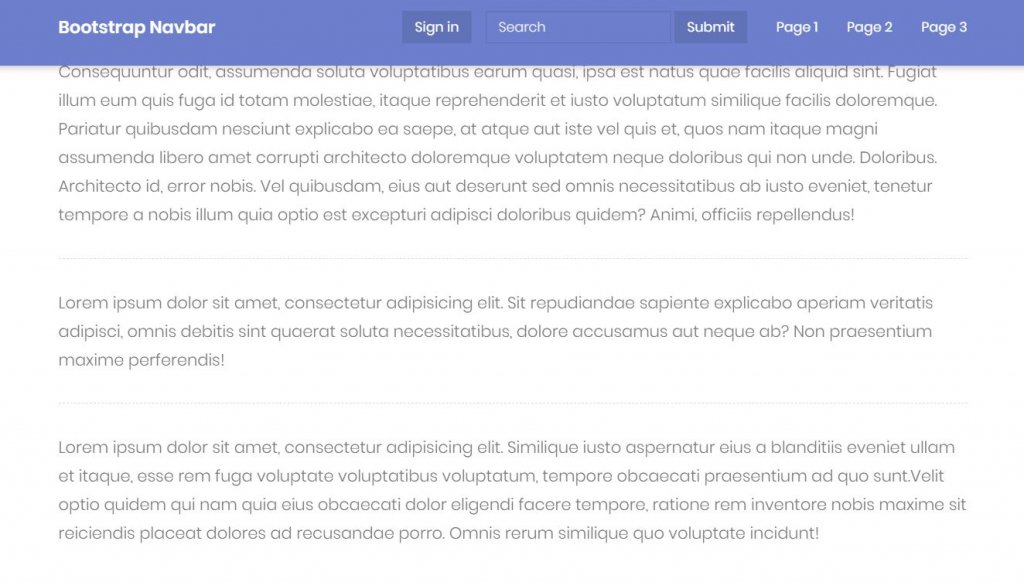 15+ Bootstrap Sticky Header Code Examples OnAirCode