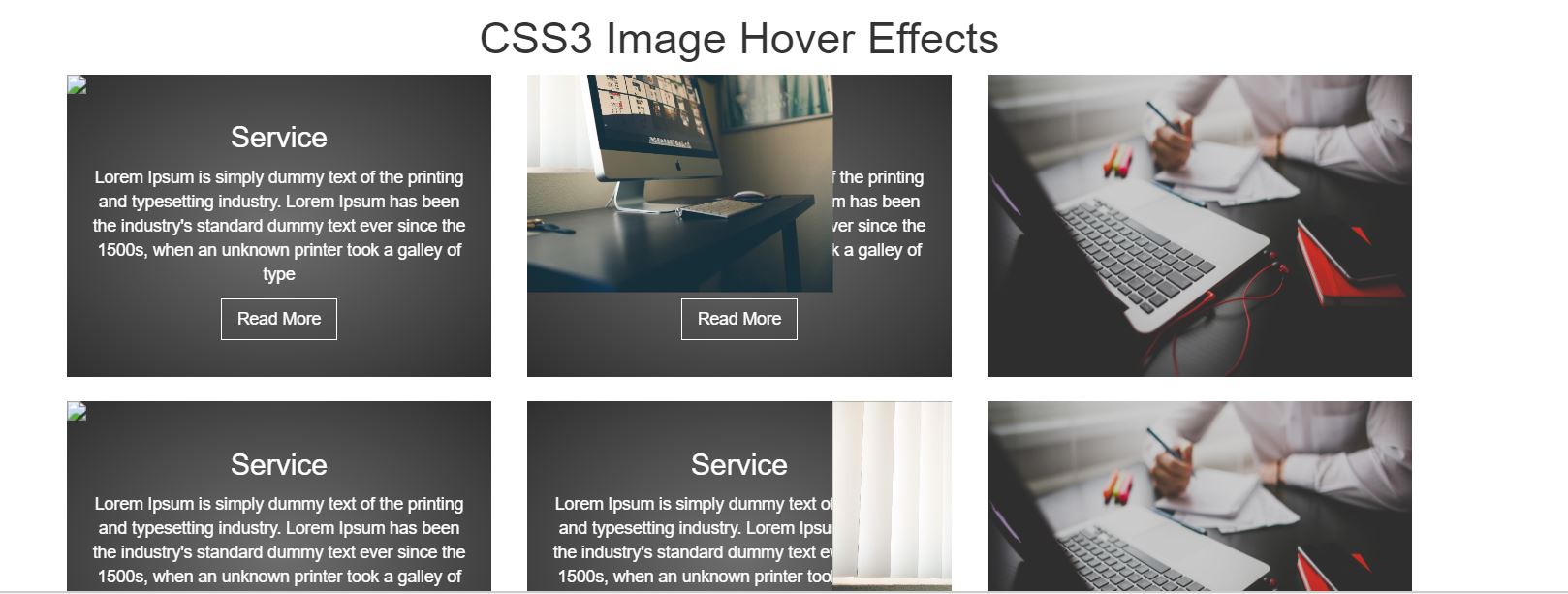 17+ Bootstrap Image Hover Effect Examples OnAirCode