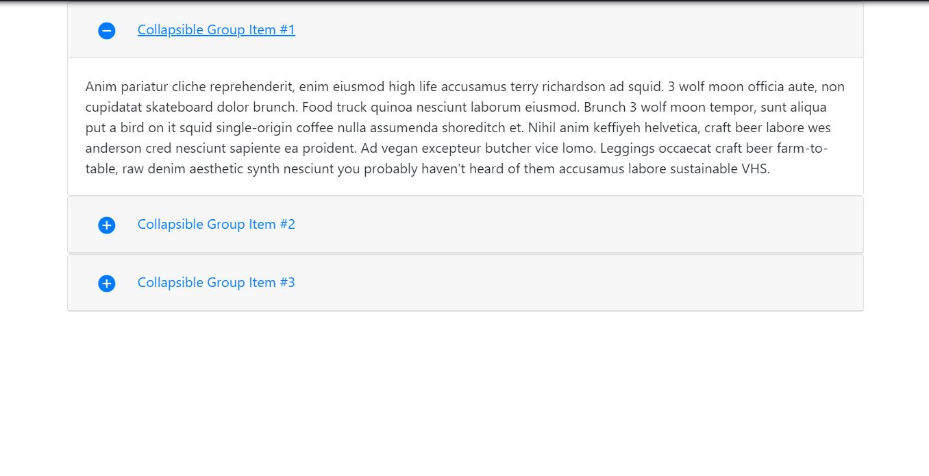 25+ Bootstrap Accordion Collapse Examples OnAirCode
